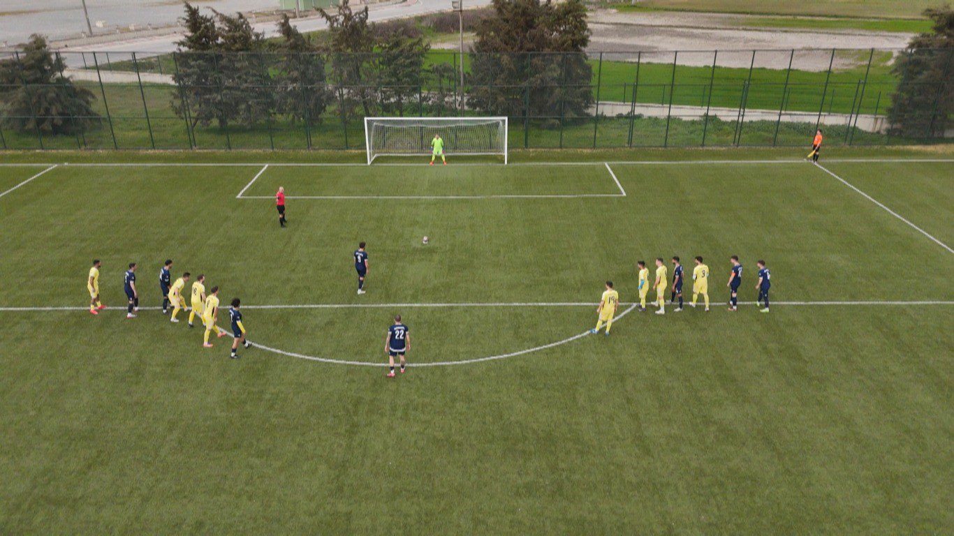 Edirne Süper Amatör Ligi'nde oynanan bir maçta, yalnızca bir penaltı