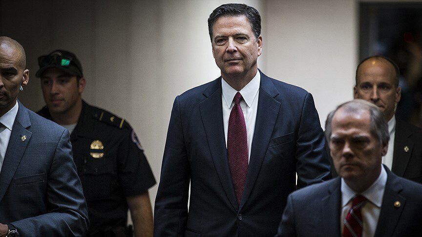 ABD'de Federal Soruşturma Bürosu FBI'ın eski Direktörü James Comey hakkında,