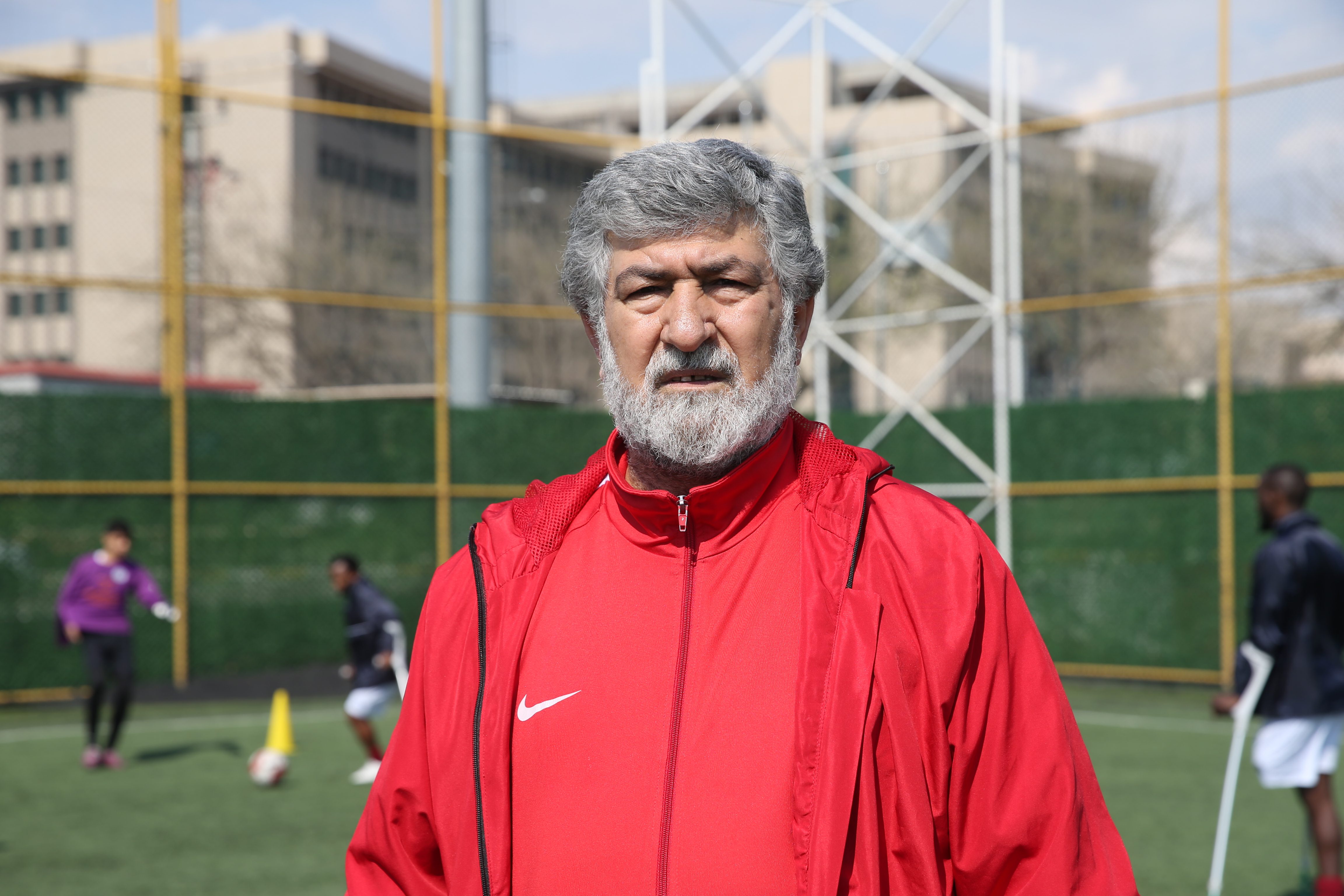 Sakarya'da oynanan Ampute Futbol Süper Ligi karşılaşması sırasında kalp krizi