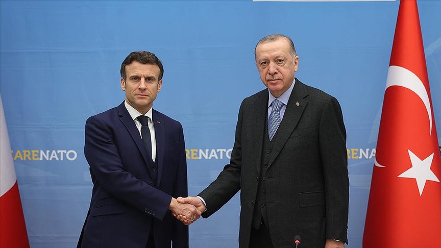 Cumhurbaşkanı Recep Tayyip Erdoğan, Fransız mevkidaşı Emmanuel Macron ile telefon