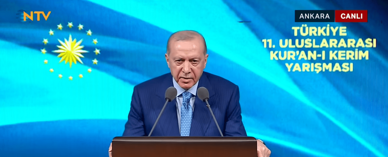 Cumhurbaşkanı Recep Tayyip Erdoğan, Müslümanların sancılı bir dönemden geçtiğini belirtip