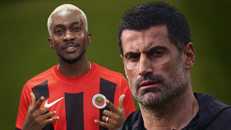 Gençlerbirliği Teknik Direktörü Volkan Demirel'in açıklamaları sonrası Henry Onyekuru'dan dikkat