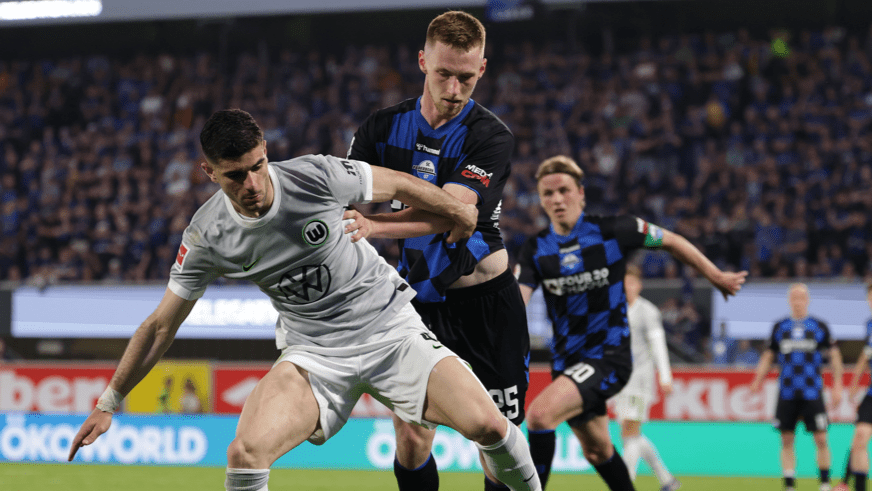 Alman ekibi Wolfsburg, 30 yıl sonra bir alt lige düştü.