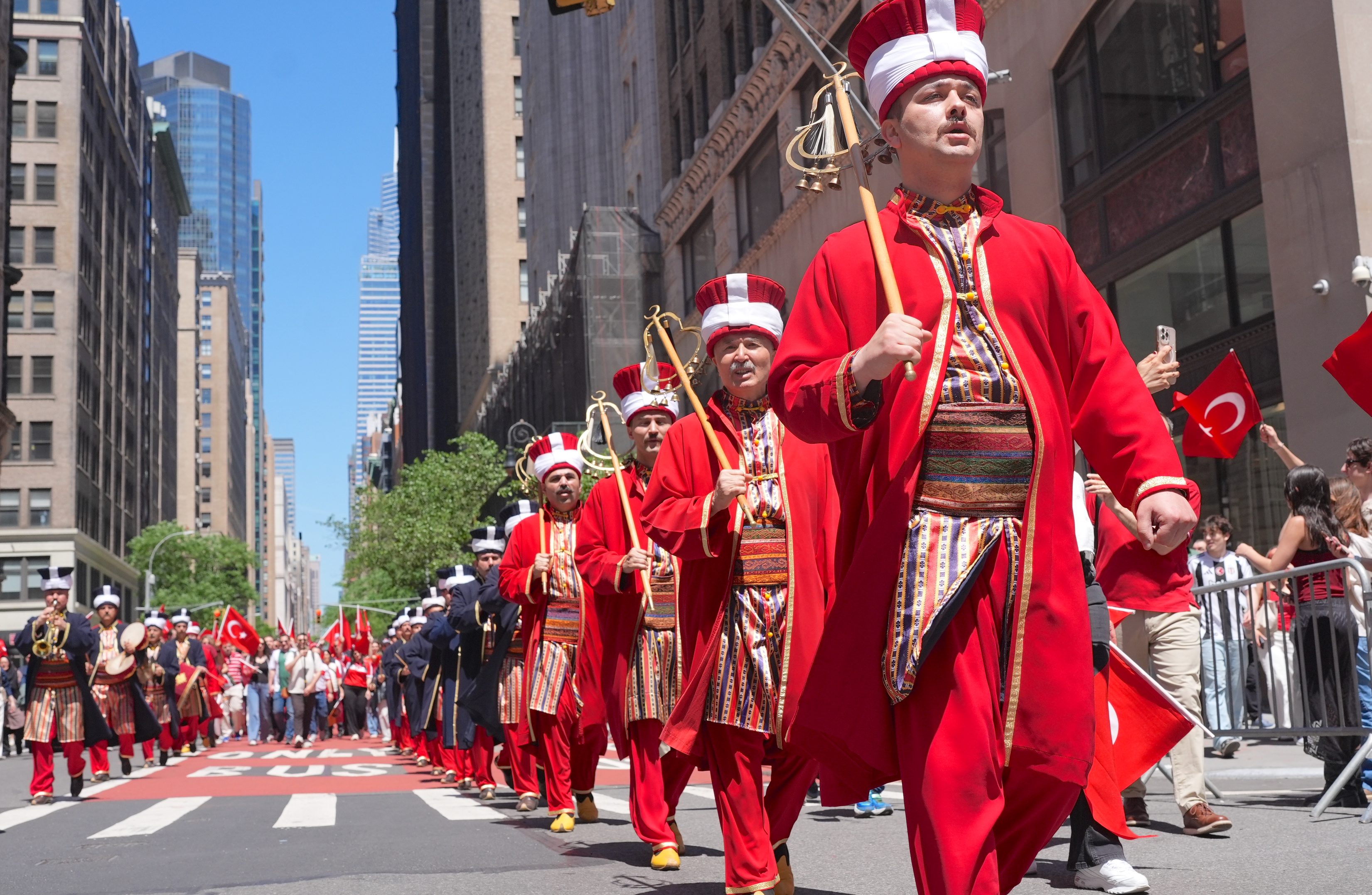 ABD'nin New York kentinde geleneksel olarak düzenlenen 43'üncü Türk Günü