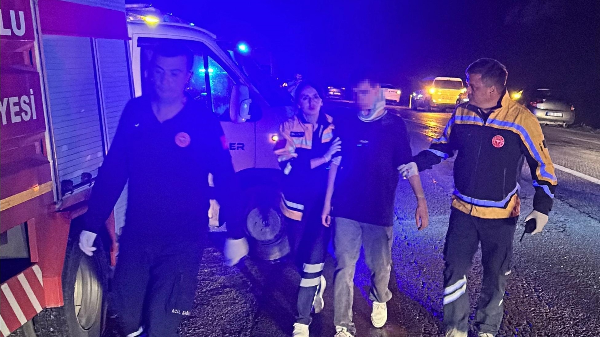 Kastamonu İnebolu'da otomobilin uçuruma devrilmesi sonucu 1 kişi öldü, 3