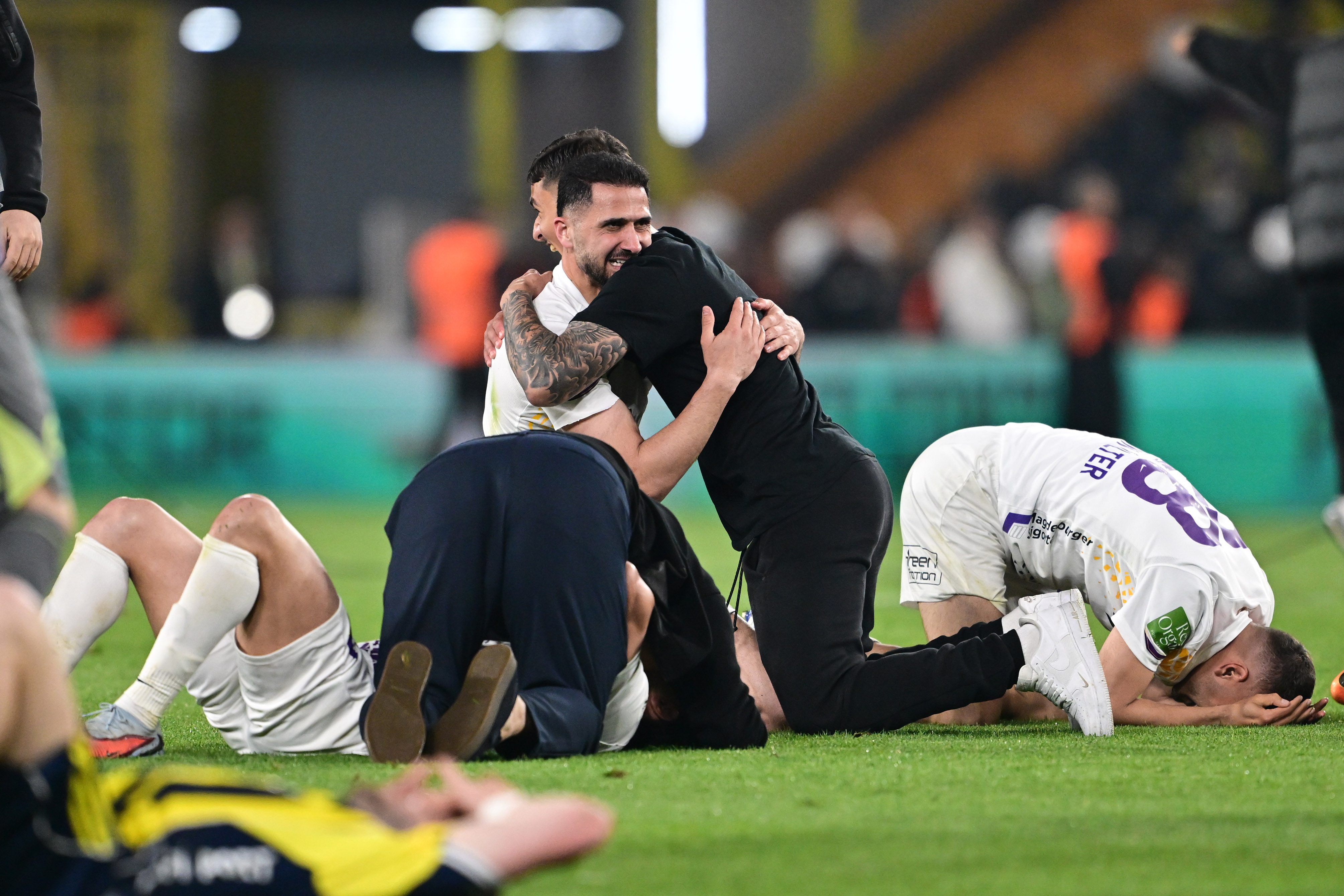 Süper Lig'de 34. haftanın sonuna gelinirken, oynanan maçların son dakikaları
