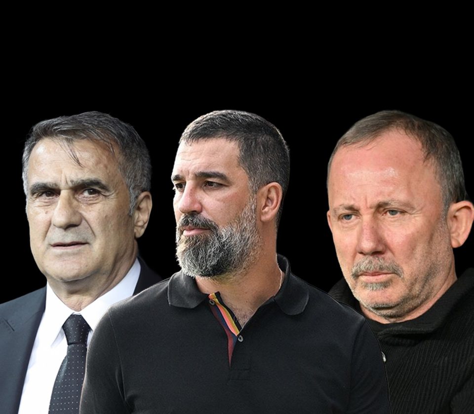 Beşiktaş'ta başkan Serdal Adalı ile görüşen teknik direktör Sergen Yalçın,