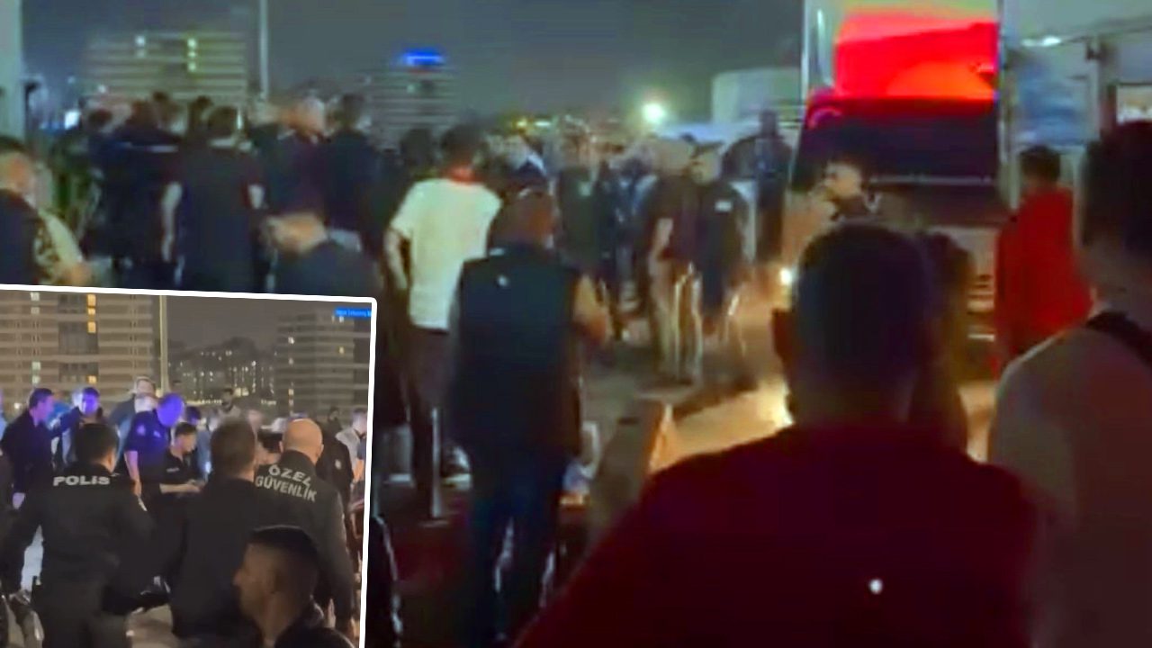 İstanbul Bayrampaşa Sebze ve Meyve Hali'nde iki grup arasında kavga