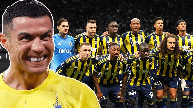 Cristiano Ronaldo'nun forma giydiği ve hissedarı olduğu Al Nassr'ın Fenerbahçe'den