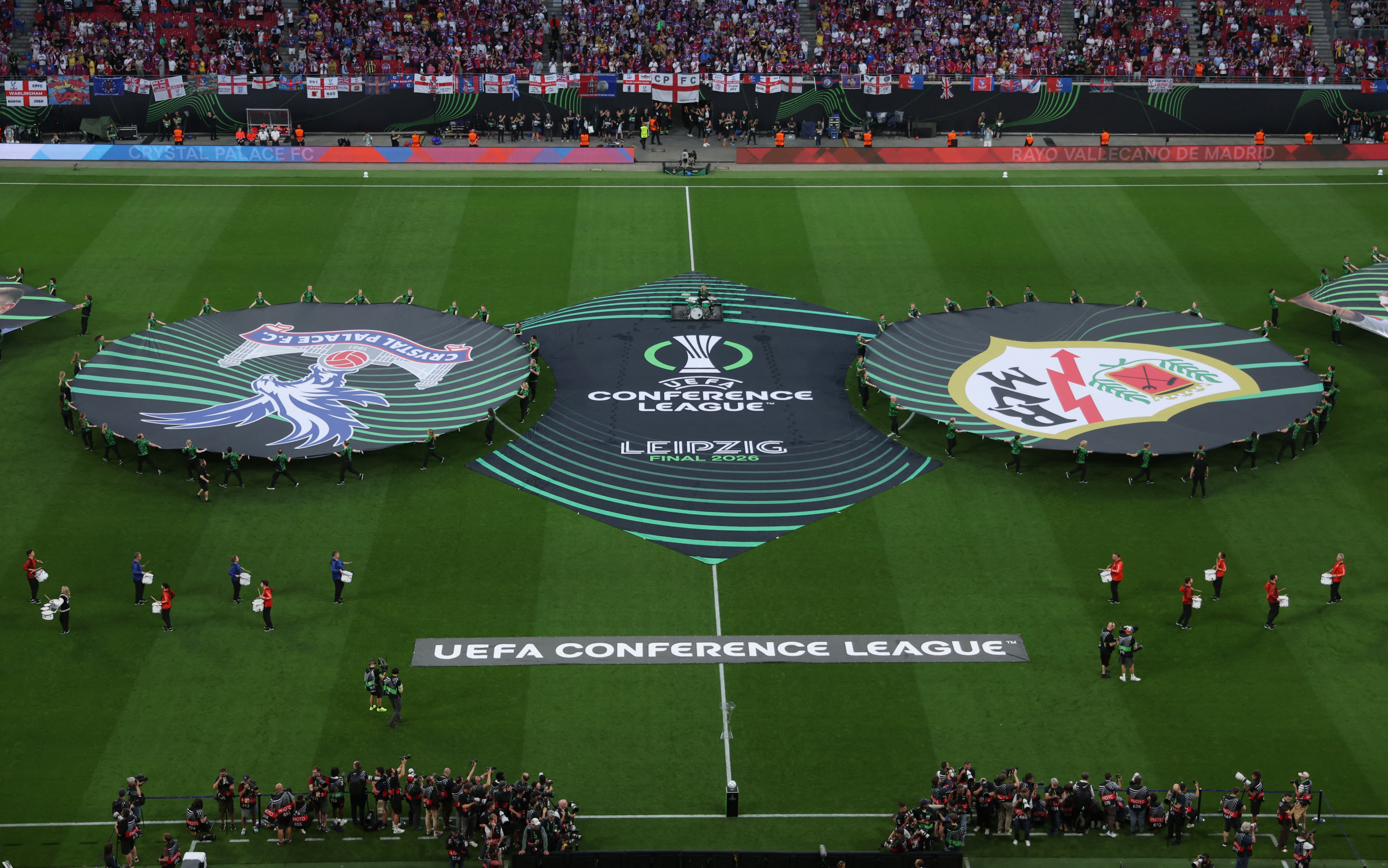 UEFA Konferans Ligi'nde Crystal Palace ile Rayo Vallecano finalde karşı