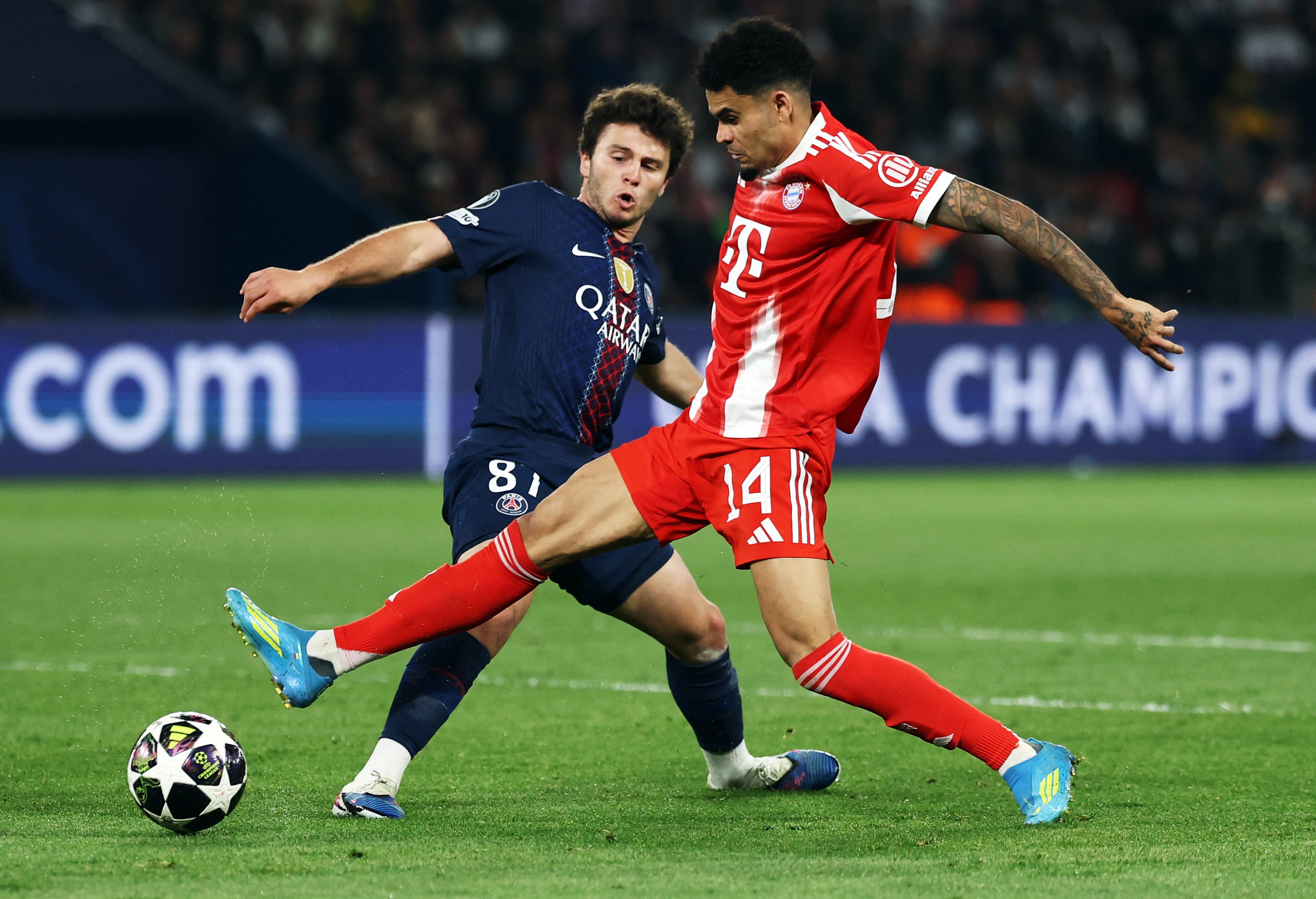 Bayern Münih ile Paris Saint-Germain (PSG) arasında oynanacak olan Şampiyonlar