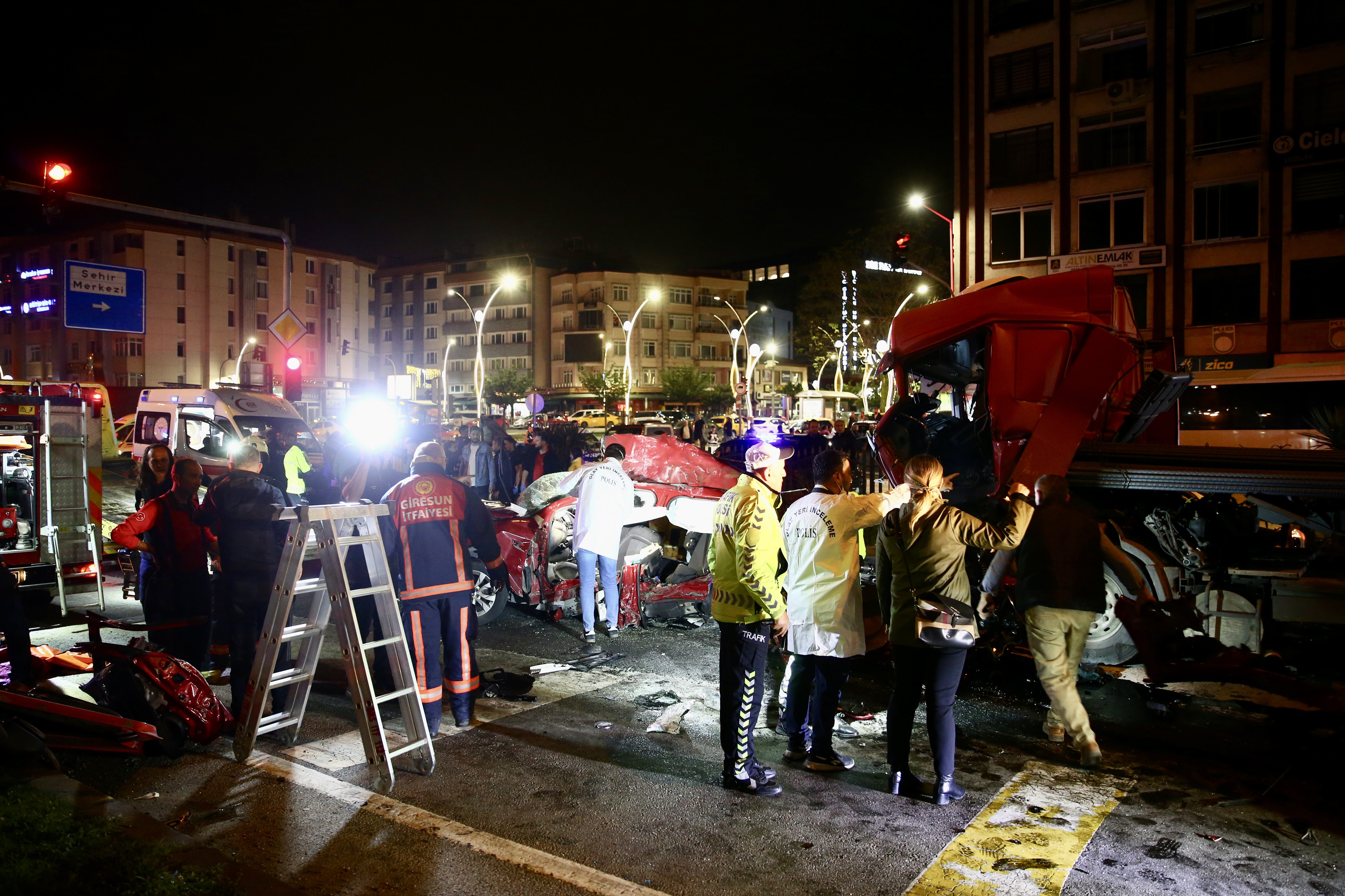 Giresun Valisi Mustafa Koç, 23 Mayıs'ta meydana gelen ve aynı