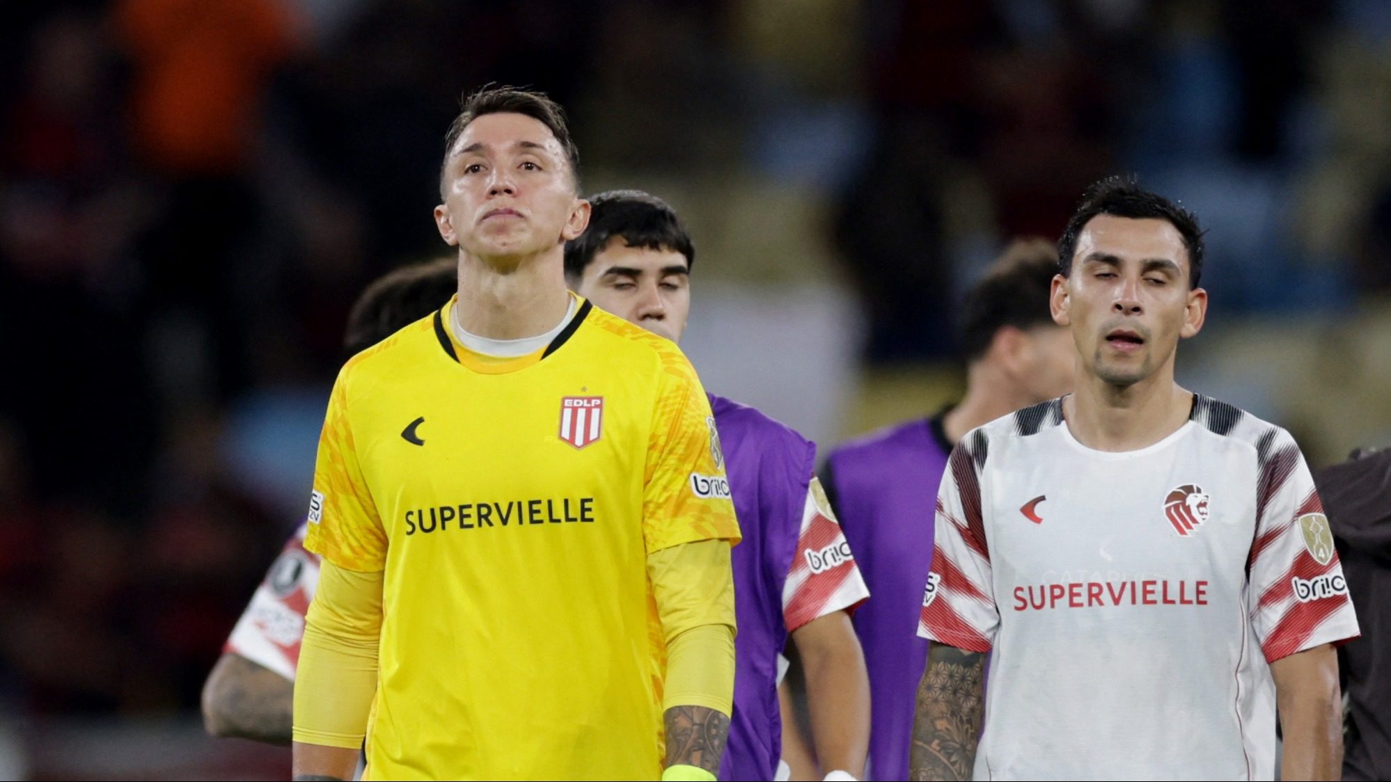 Galatasaray sonrası kariyerini Estudiantes'te sürdüren Fernando Muslera'nın maçtaki hatası ülkede