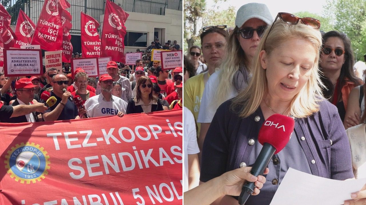 İstanbul'daki Özel İtalyan Lisesi'ndeki Türk öğretmenlerin grevlerinde 100 gün geride