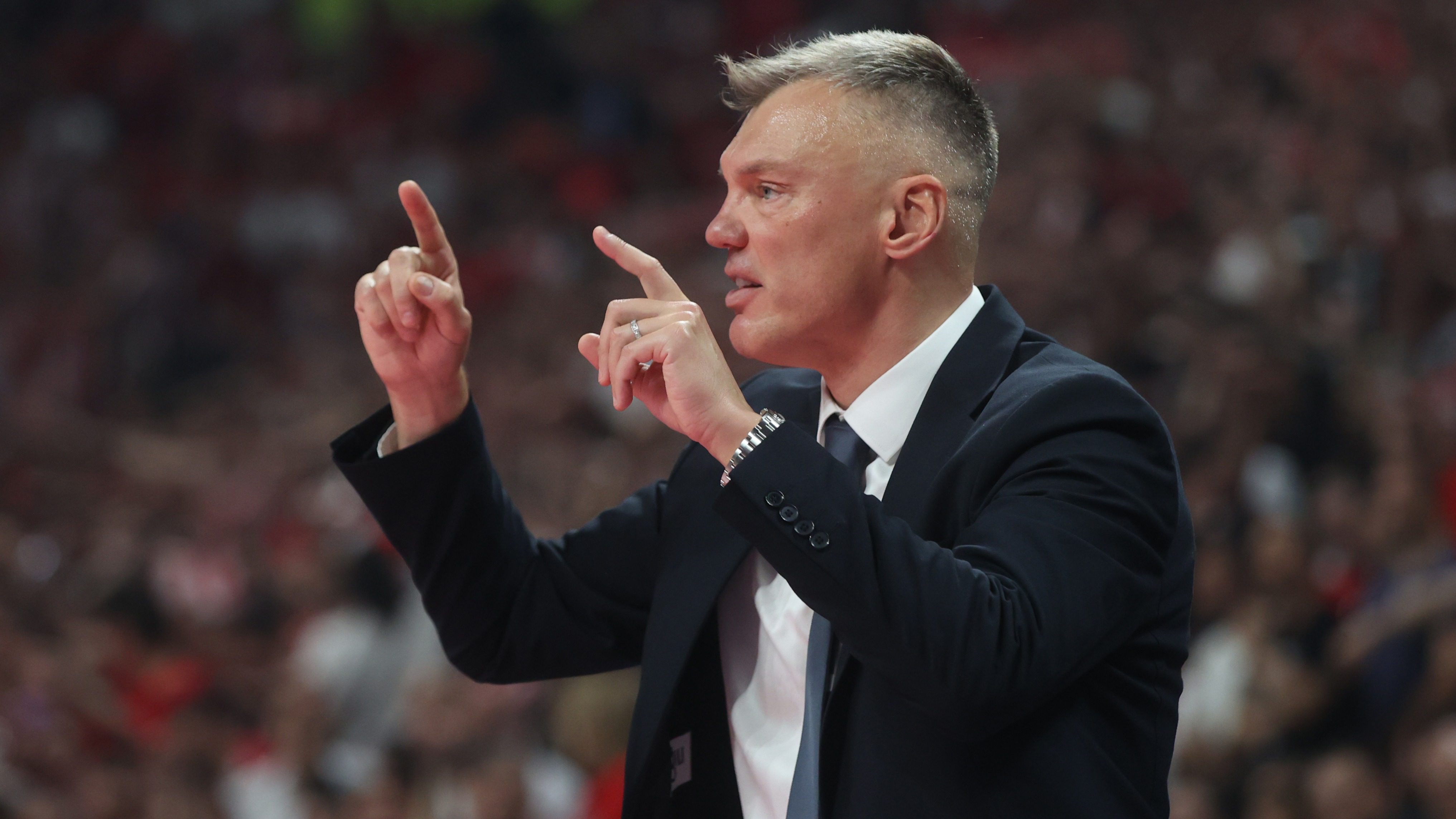 Fenerbahçe Beko'nun başantrenörü Sarunas Jasikevicius, Olympiakos maçı sonrası konuştu.