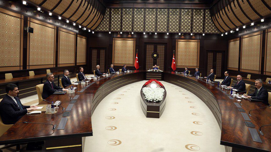 Cumhurbaşkanı Recep Tayyip Erdoğan başkanlığında Siber Güvenlik Kurulu Toplantısı gerçekleştirildi.