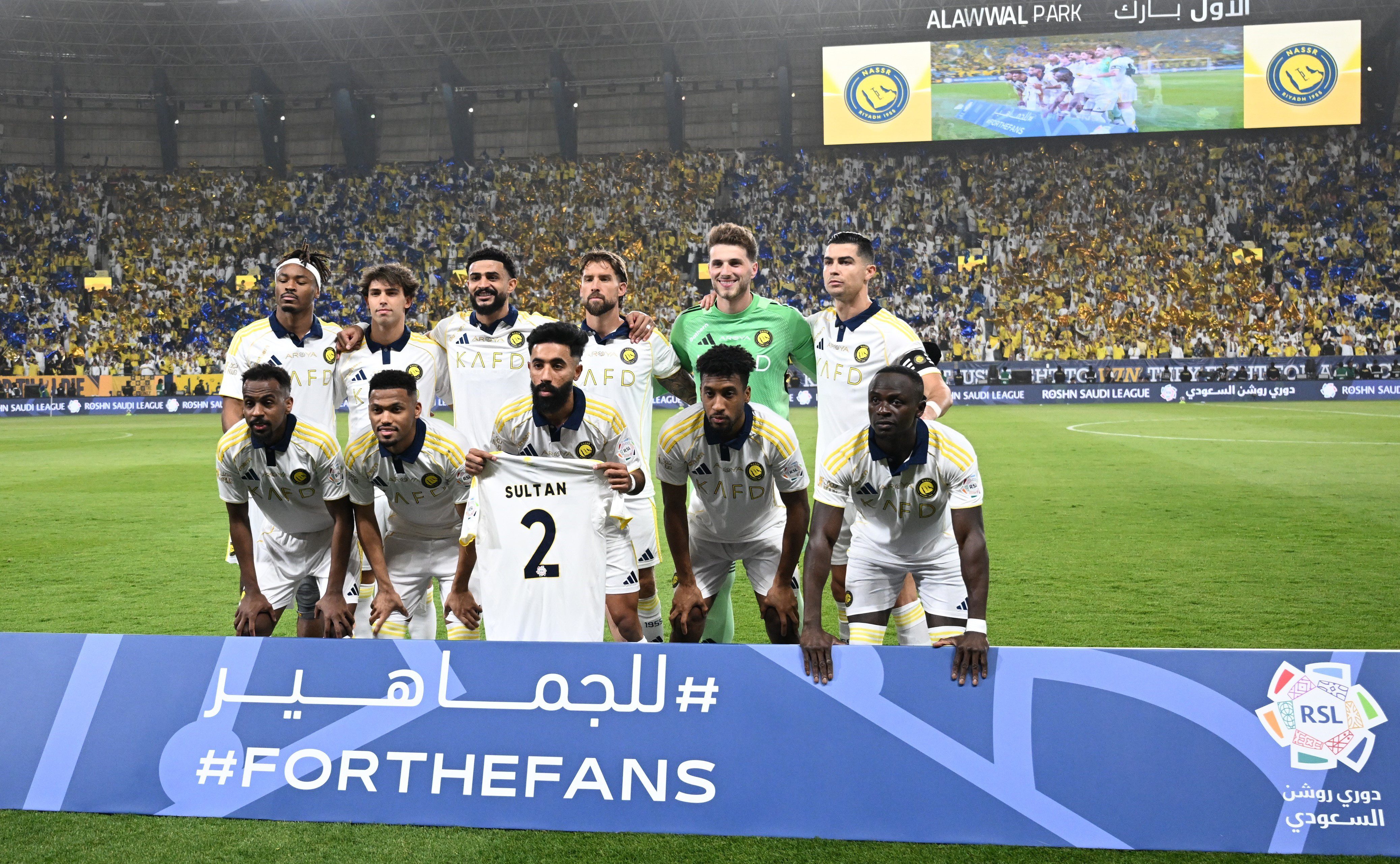 Suudi Arabistan'da Teknik Direktörlüğünü Jorge Jesus'un yaptığı Al Nassr, Pro