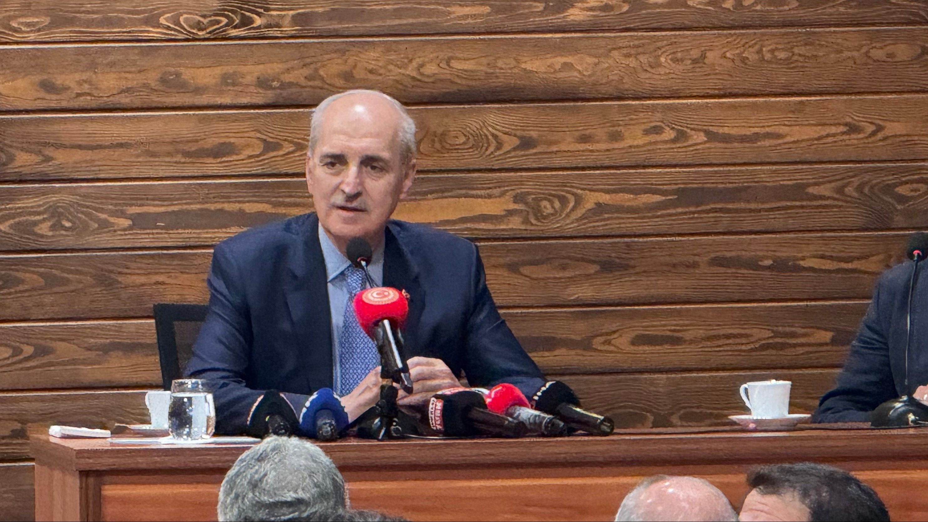 TBMM Başkanı Numan Kurtulmuş, Türkiye'nin küresel adalet arayışında öncü rol