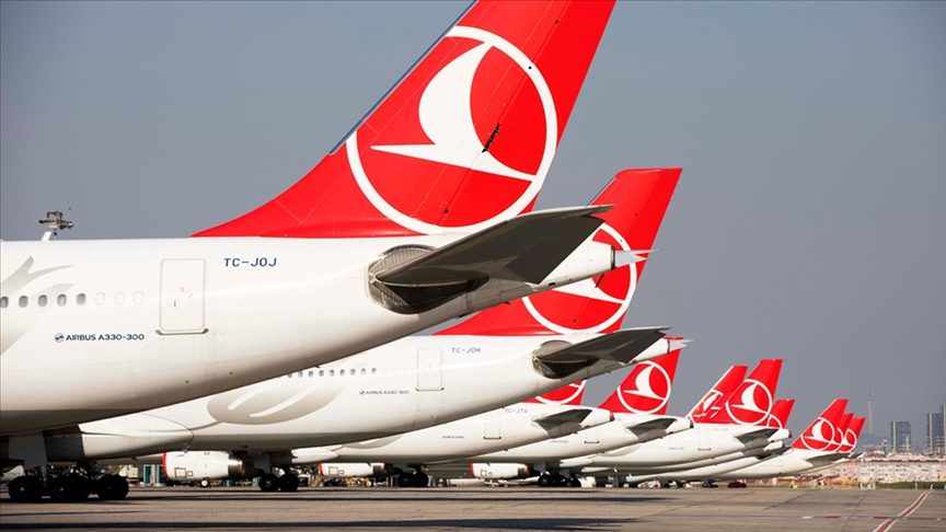 Dünyanın en çok ülkesine uçan havayolu şirketi Türk Hava Yolları