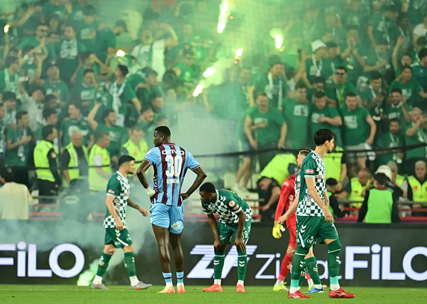 Kupa finali sonrası Trabzonspor ve Konyaspor, PFDK'ya sevk edildi.