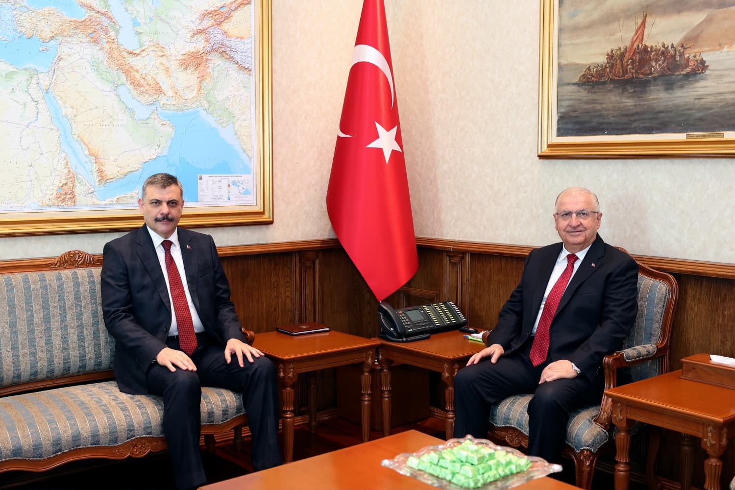 Ankara'da bugün önemli bir görüşme gerçekleşti. İçişleri Bakanı Mustafa Çiftçi,