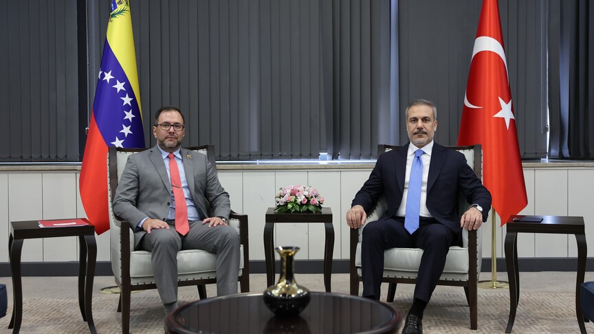 Dışişleri Bakanı Hakan Fidan, Venezuela Dışişleri Bakanı Yvan Gil ile