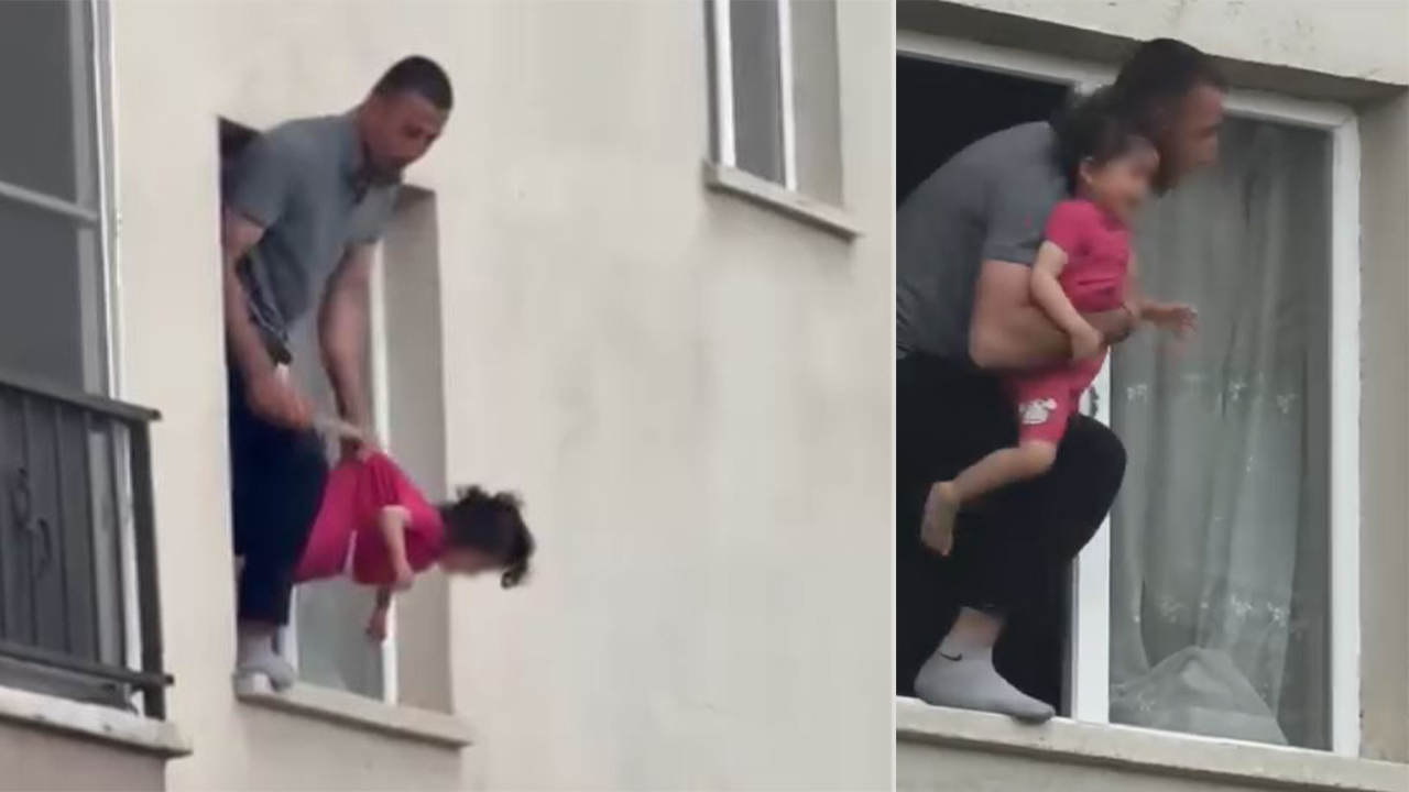 Ankara'da, eşiyle tartışan M.D., bıçakla rehin aldığı 3 yaşındaki kızını