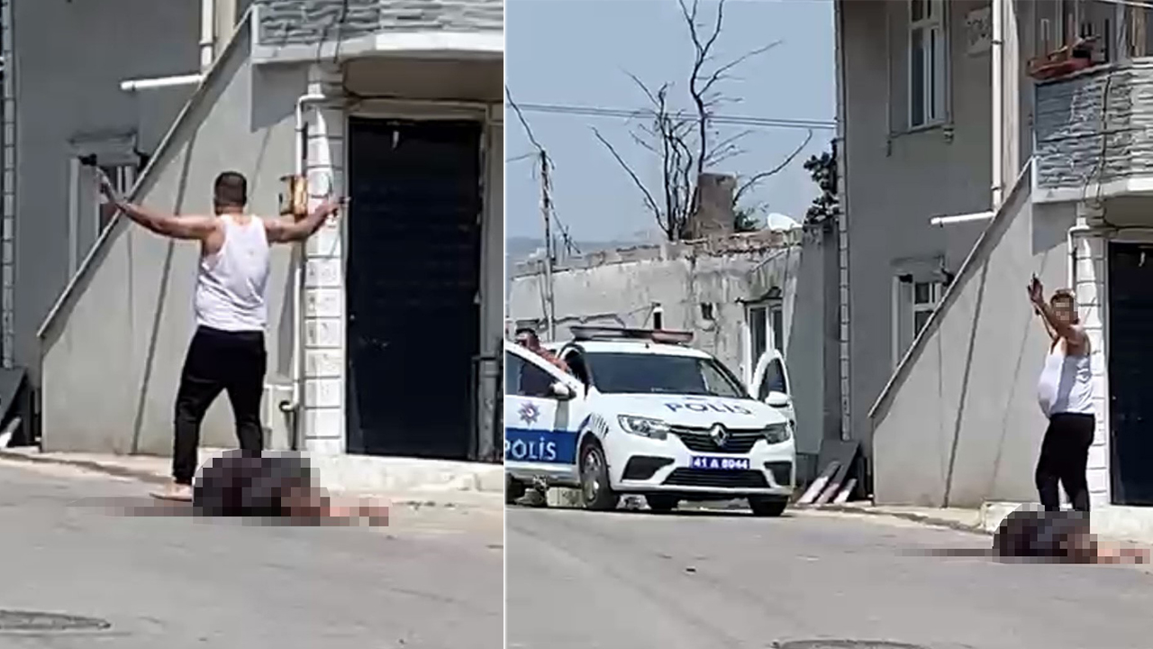 Kocaeli'nin Dilovası ilçesinde 5 çocuk annesi eşini sokak ortasında katleden