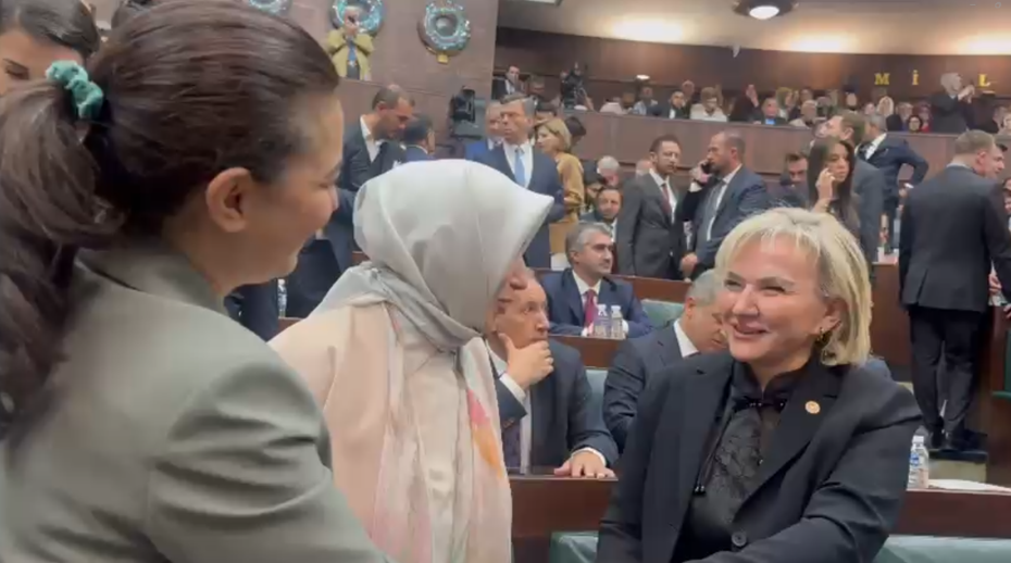 Geçen hafta CHP'den istifa eden İstanbul Milletvekili Nimet Özdemir, AK