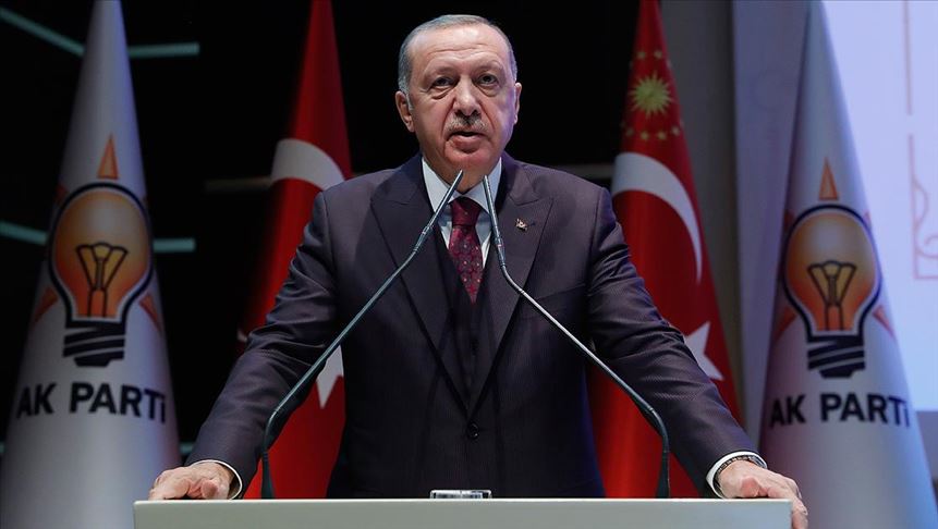 Cumhurbaşkanı Recep Tayyip Erdoğan, AK Parti'nin kuruluşunun 1,5 ay sonra