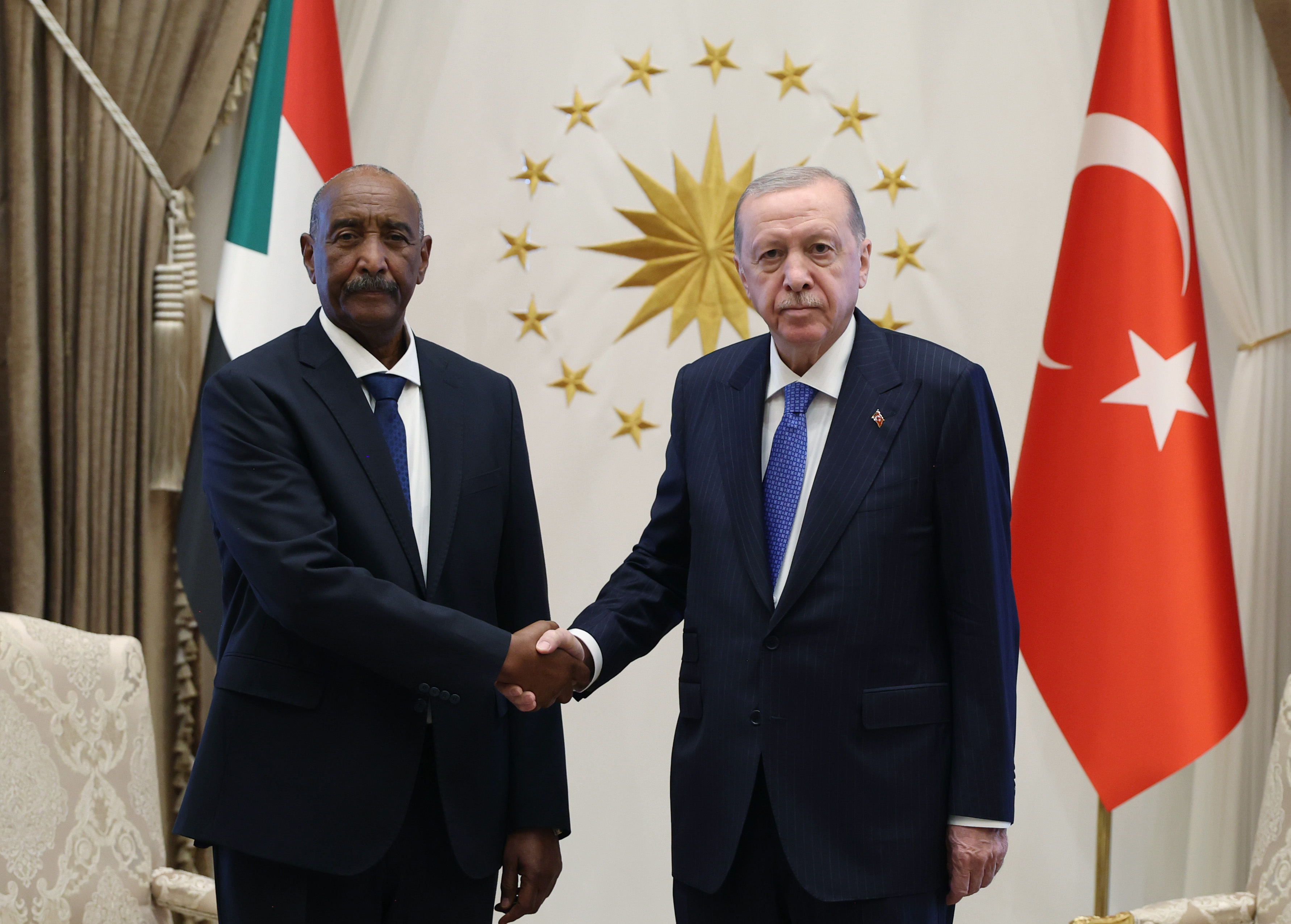 Cumhurbaşkanı Recep Tayyip Erdoğan, Sudan Egemenlik Konseyi Başkanı Abdulfettah el