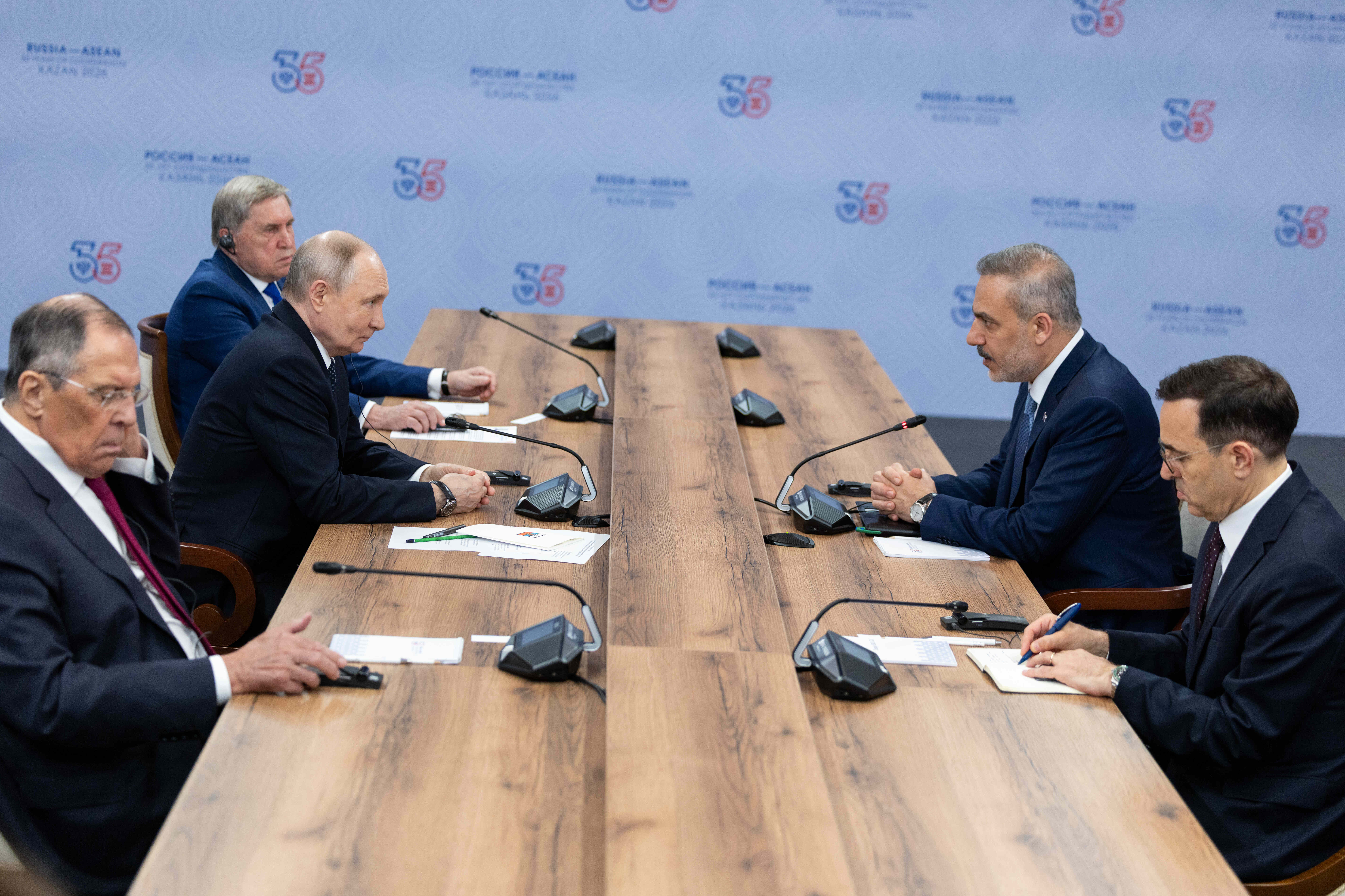 Dışişleri Bakanı Hakan Fidan, Rusya Devlet Başkanı Vladimir Putin tarafından