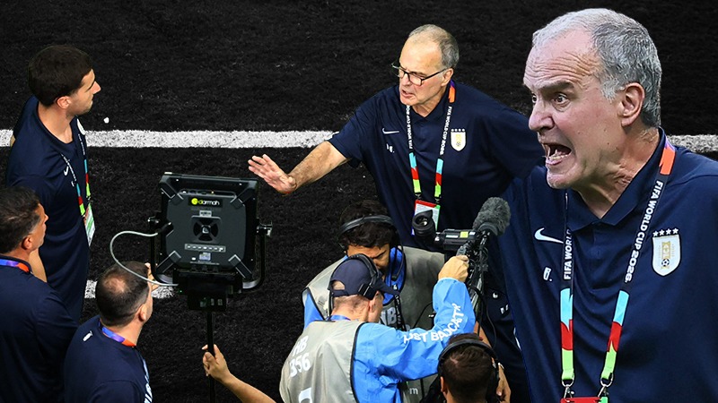 2026 FIFA Dünya Kupası'ndan elenen Uruguay'ın teknik direktörü Marcelo Bielsa,