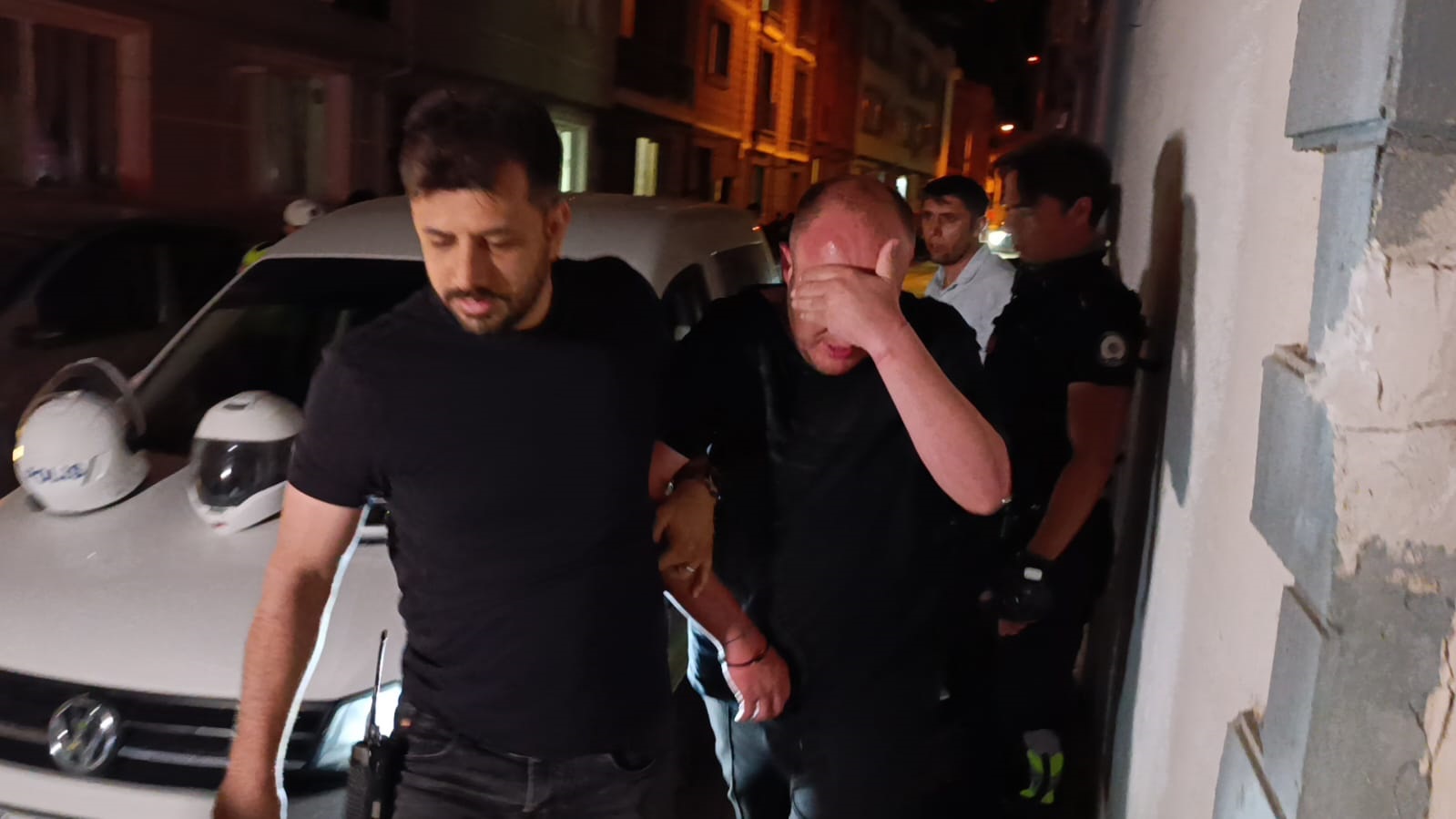 Bursa'nın İnegöl ilçesinde trafik ekiplerinin 'dur' ihtarına uymayarak kaçan alkollü