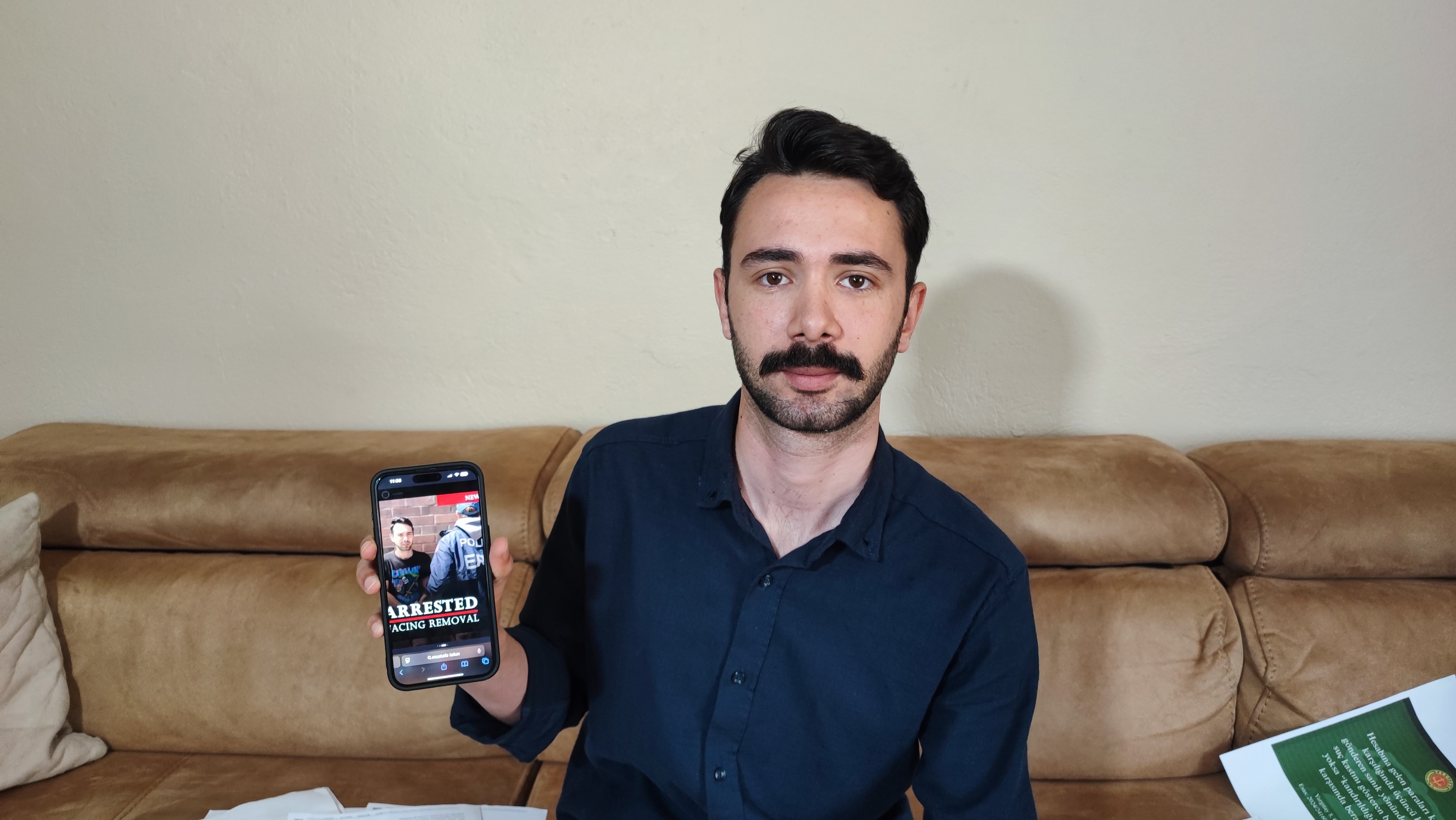 Adana'da yaşayan Mustafa Tolun, komşusu ve çocukluk arkadaşına verdiği banka