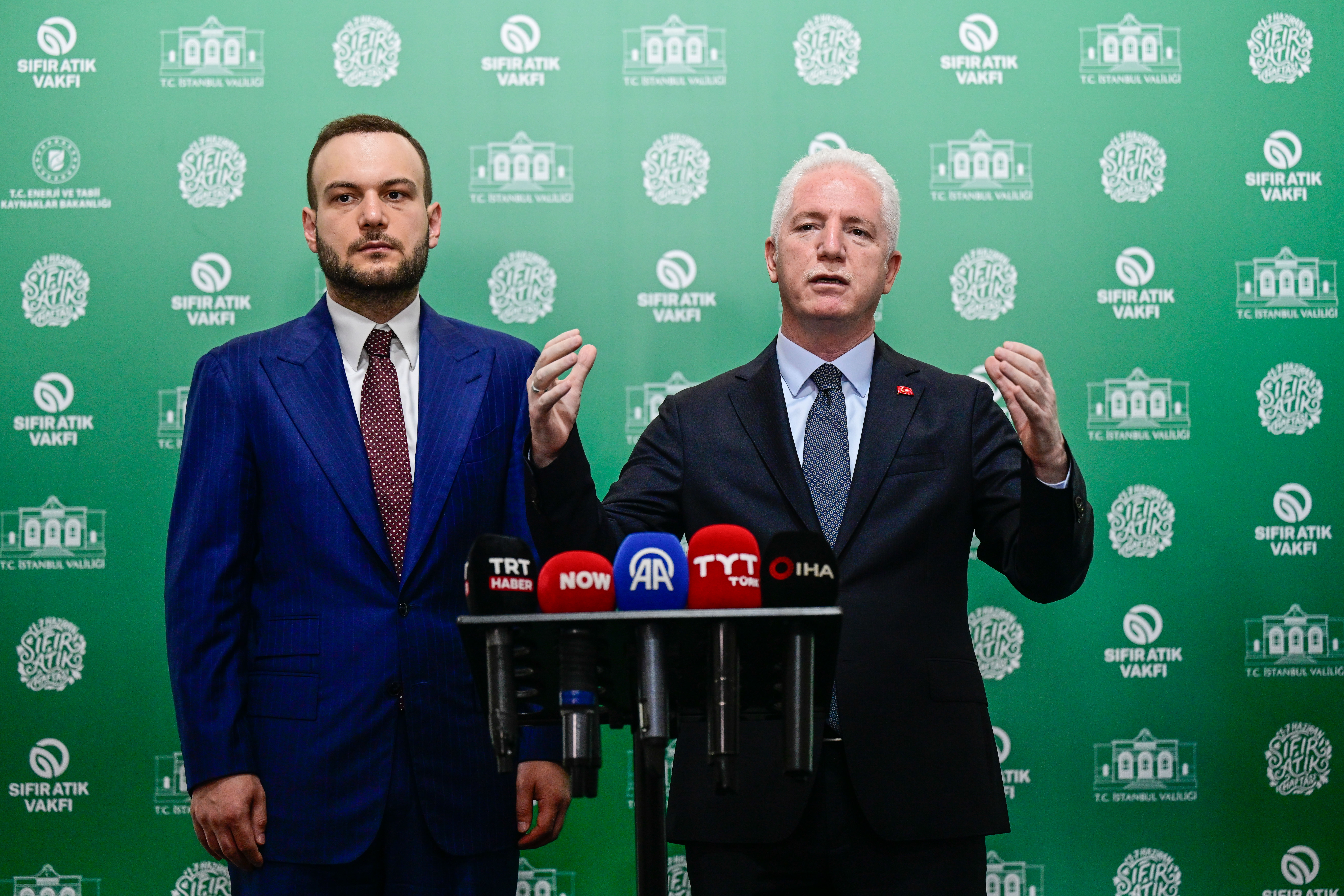 İstanbul Sıfır Atık Haftası kapsamında Atatürk Havalimanı'nda düzenlenen festivale, bir