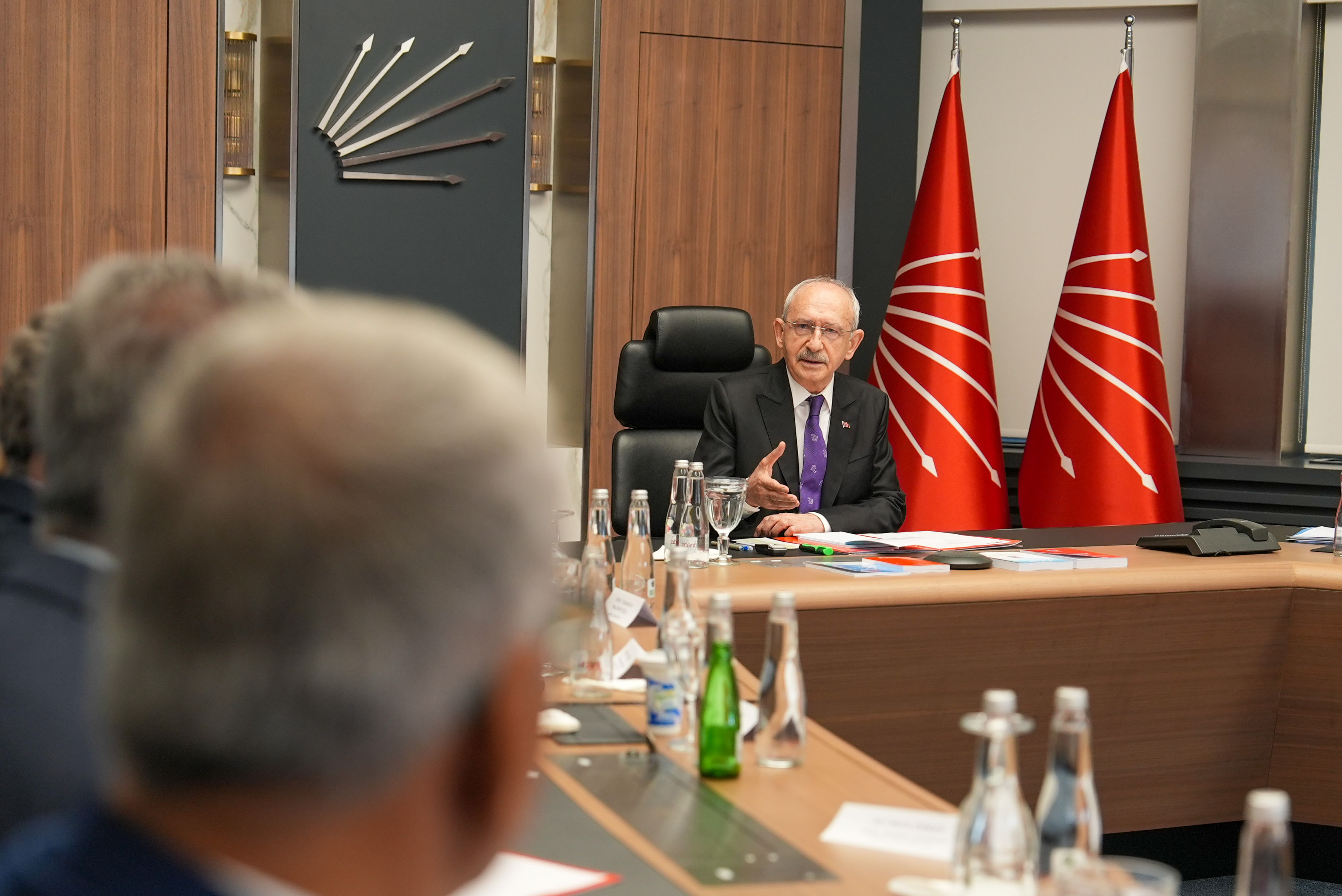 CHP Genel Başkanı Kemal Kılıçdaroğlu, Merkez Yönetim Kurulu (MYK) üyeleri