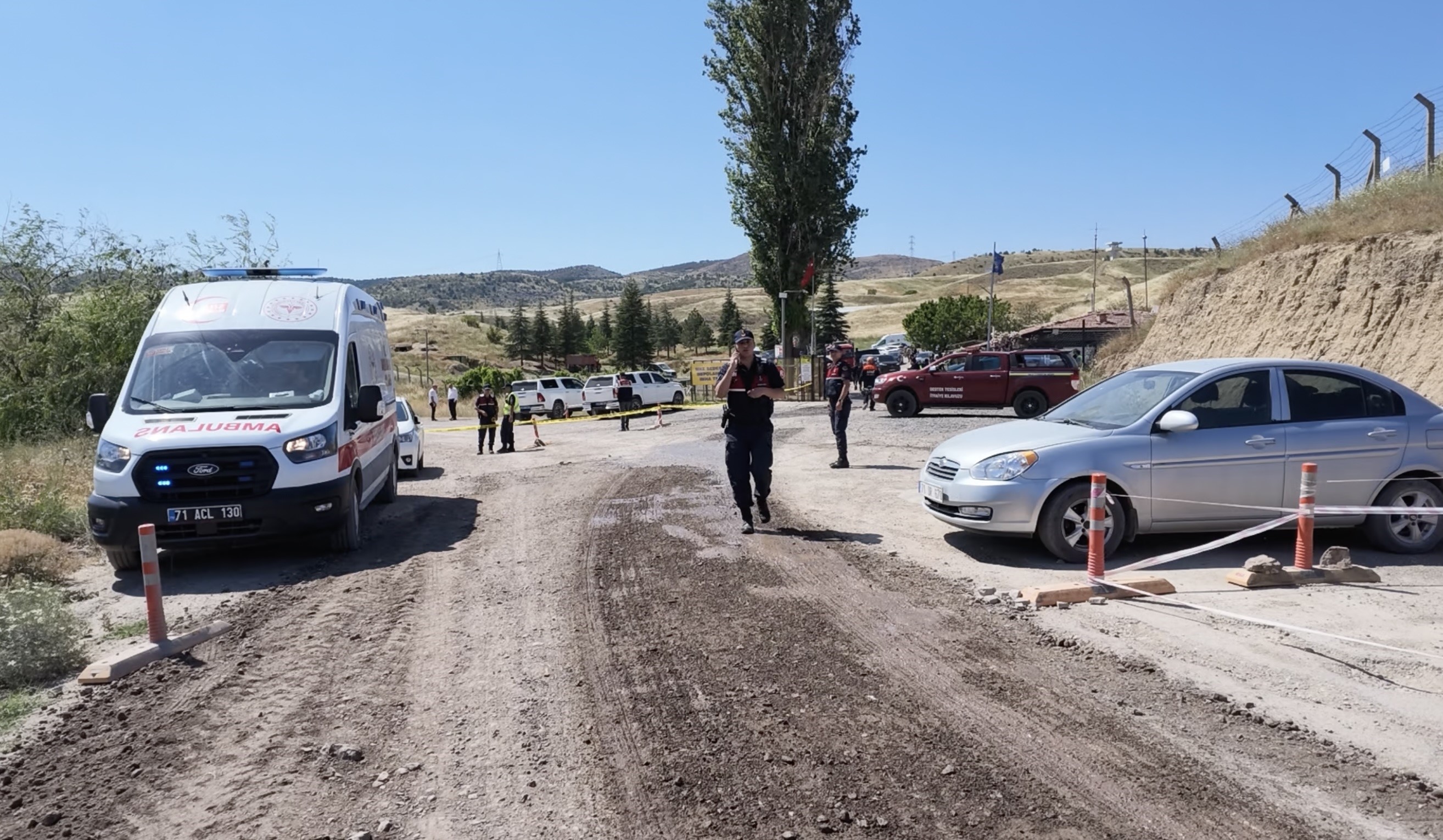 Kırıkkale’de bulunan mühimmat depolama ve imha tesisinde roket mühimmatı infilak