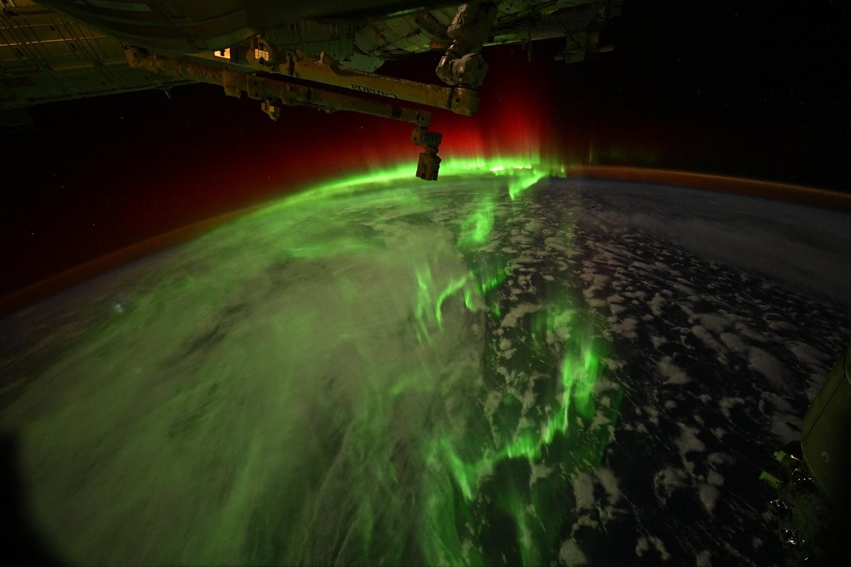 Uluslararası Uzay İstasyonu'nda görev yapan NASA astronotu Jessica Meir'in uzaydan