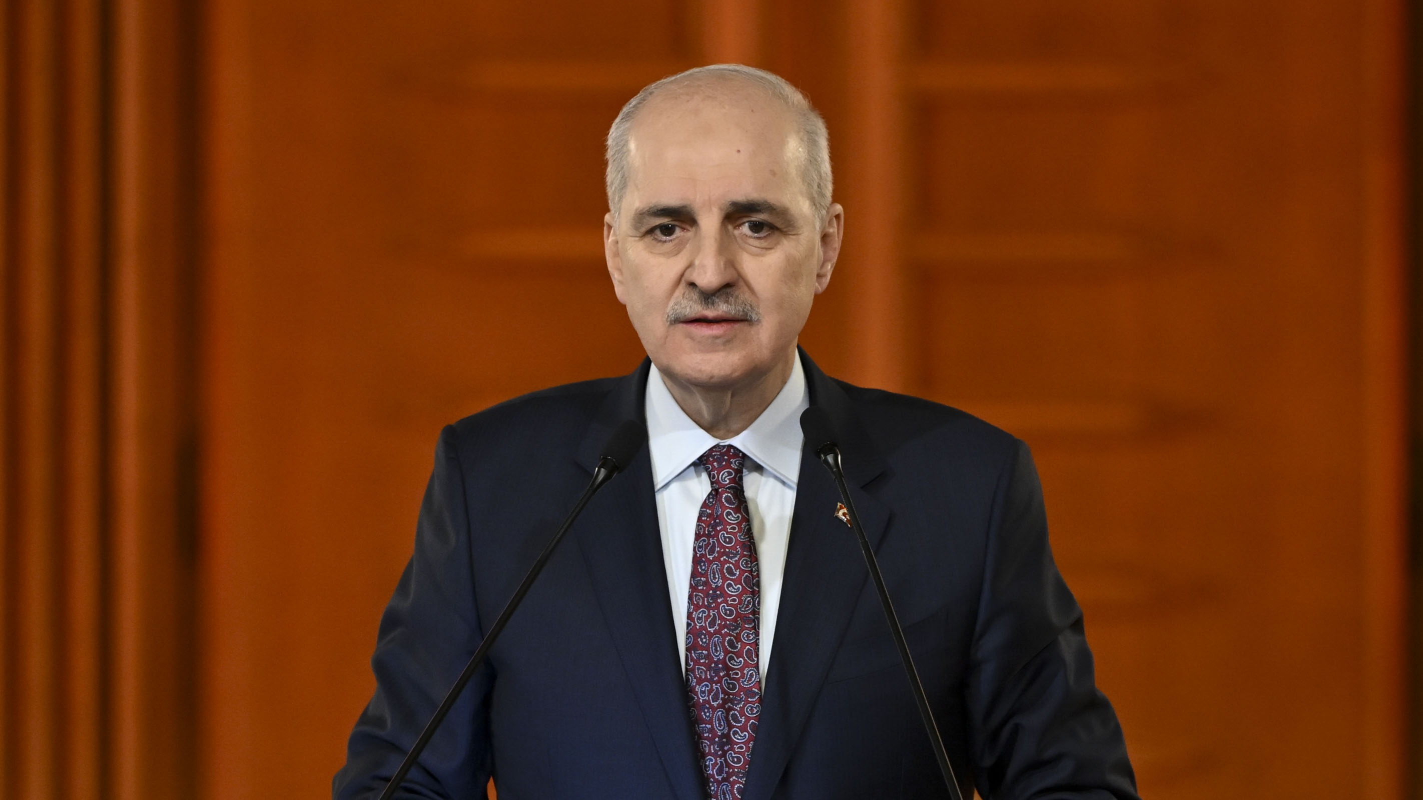 Meclis Başkanı Numan Kurtulmuş, Finlandiya'da Birleşmiş Milletler (BM) için reform