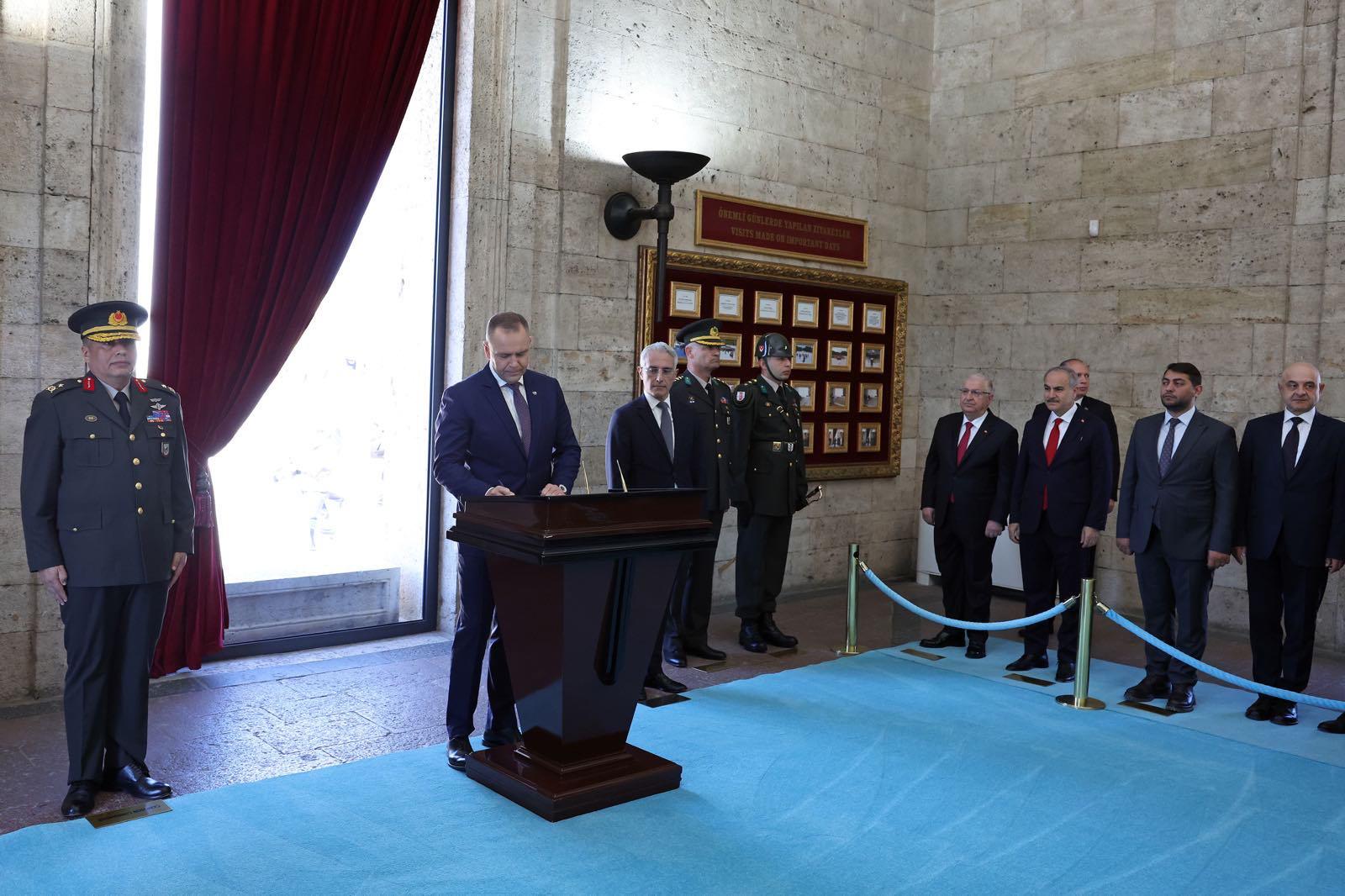 Cumhurbaşkanı Recep Tayyip Erdoğan'ın davetlisi olarak Ankara'ya gelen Polonya Cumhurbaşkanı