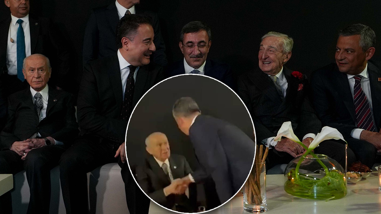 Koç Topluluğu'nun 100. kuruluş yıl dönümü nedeniyle düzenlenen resepsiyonda MHP
