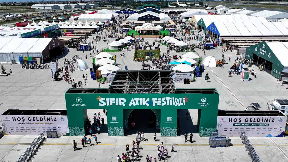 İstanbul'da 4 gün boyunca devam eden Sıfır Atık Festivali bugün