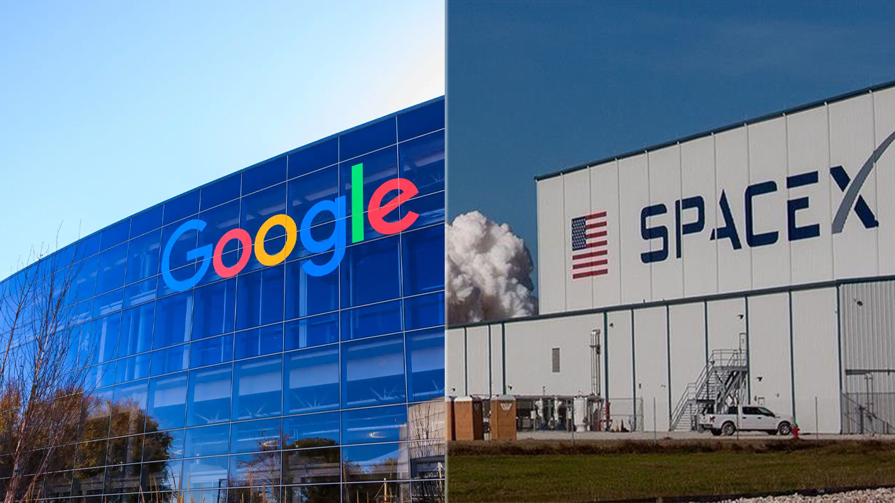 İnternet devi Google, SpaceX'le bulut hizmeti almak üzere anlaştı. Google