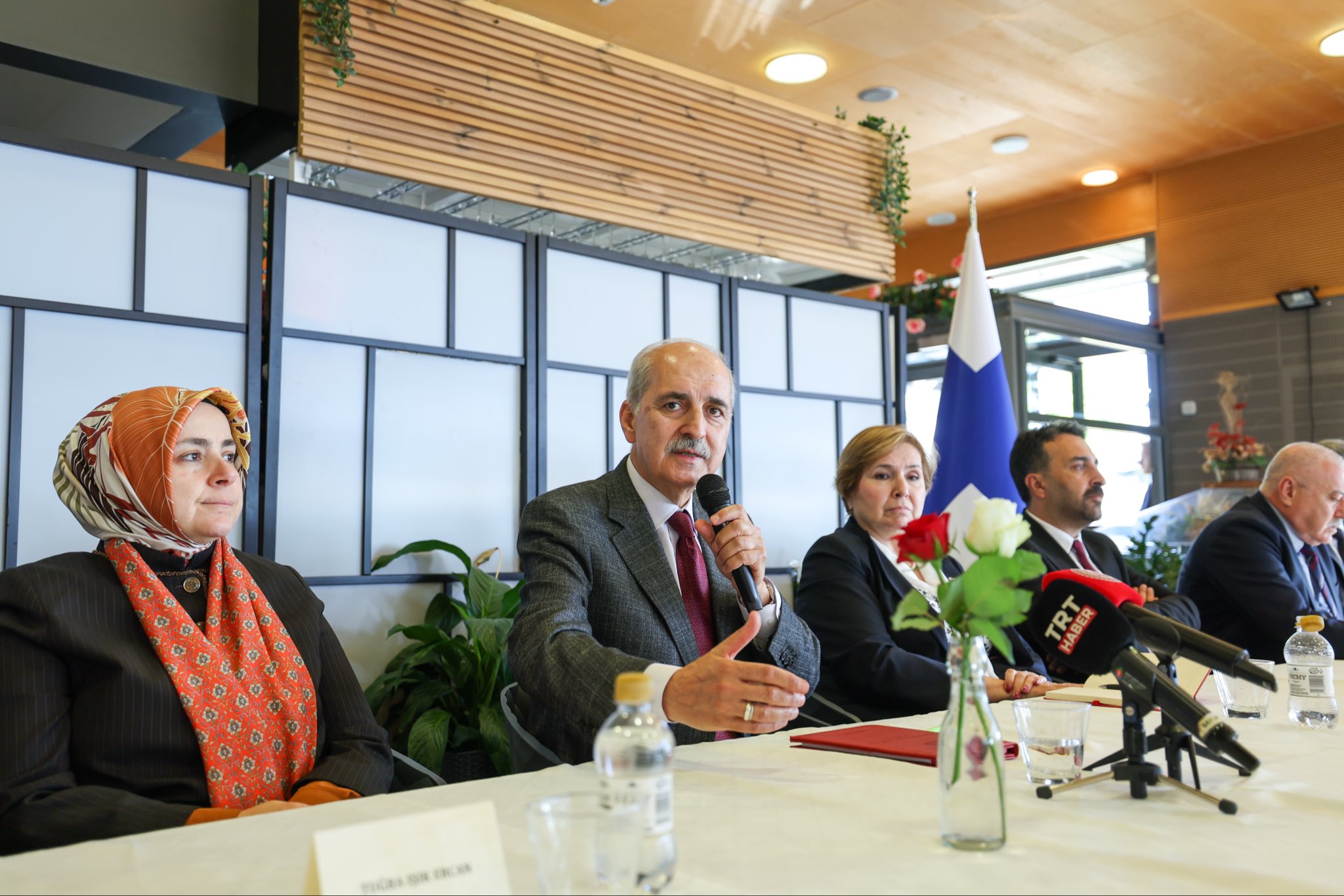 TBMM Başkanı Numan Kurtulmuş, Finlandiya'ya resmi ziyaret gerçekleştirdi. Kurtulmuş'un bugün