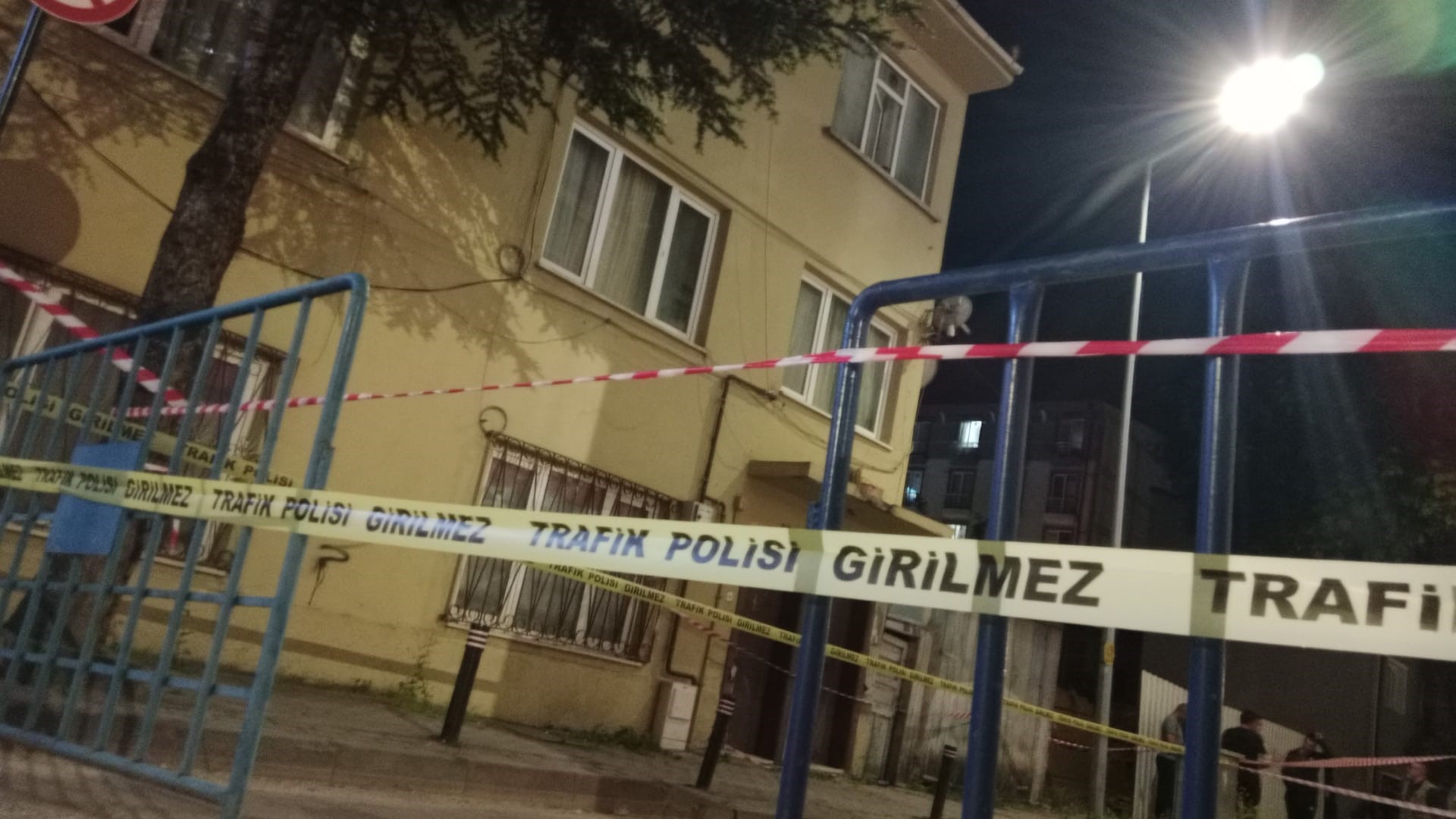 Bilecik’te bir inşaat çalışması için yürütülen temel kazısı esnasında yan