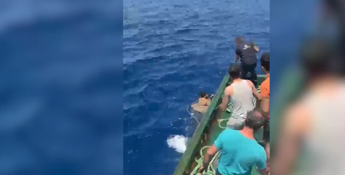 Türk balıkçılar Malta açıklarında balık ararken sonar cihazından aldıkları sinyali
