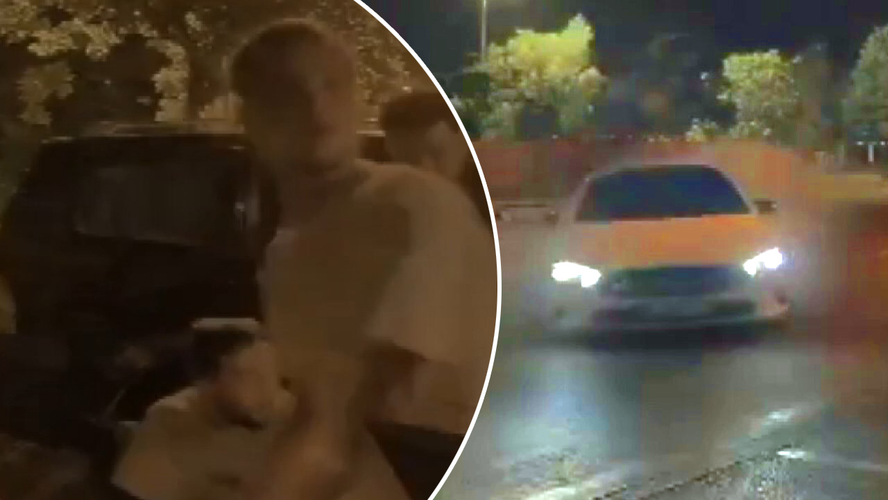 Beylikdüzü'nde kontrolden çıkan otomobil sahilde oturanların arasına daldı. Kazada ikisi