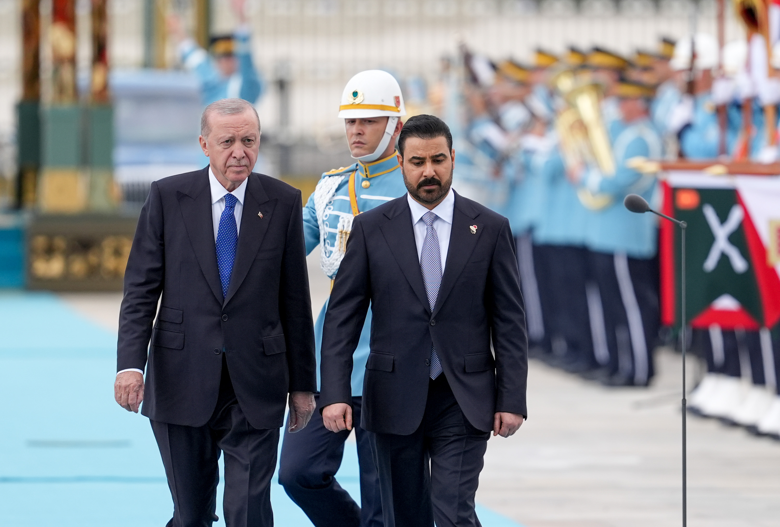 Cumhurbaşkanı Recep Tayyip Erdoğan, Türkiye'yi ziyaret eden Irak Başbakanı Ali