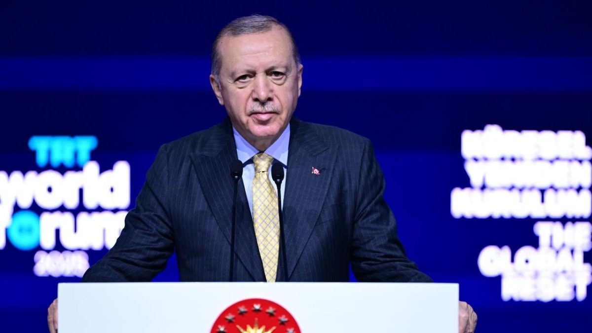 Cumhurbaşkanlığı Külliyesi'nde Lübnan Cumhurbaşkanı Joseph Avn ile bir araya gelen